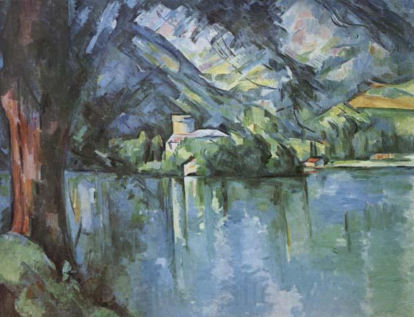 Paul Cezanne The Lac d'Annecy Spain oil painting art
